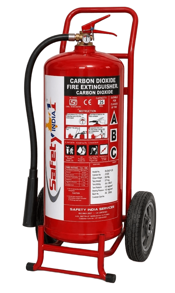 Carbon Dioxide Trolley Type Fire Extinguisher