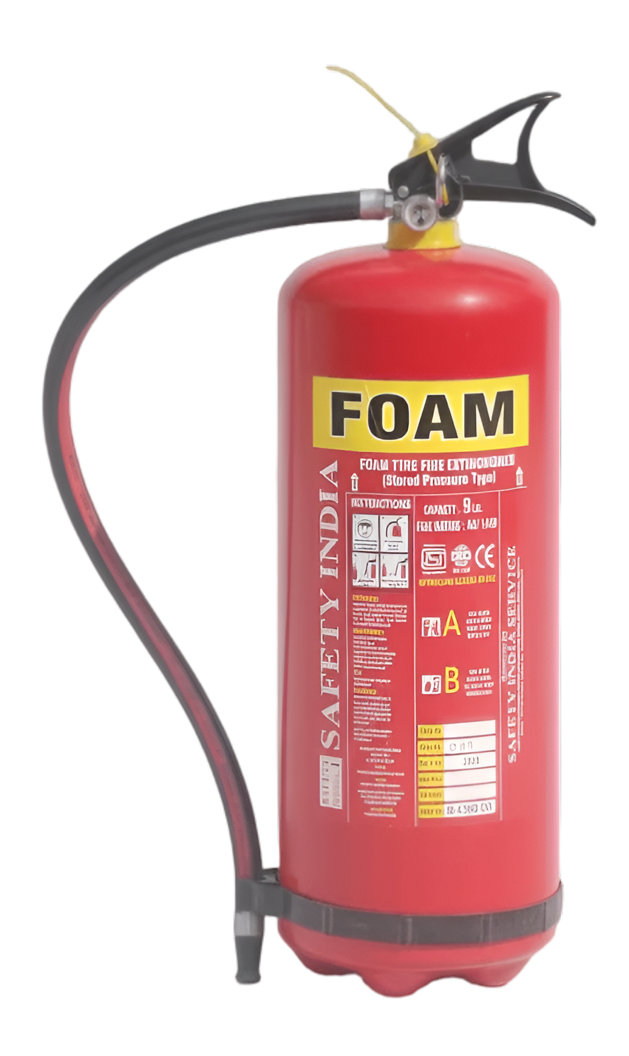 Mechanical Foam Stored Pressure & Cartridge Type Fire Extinguisher